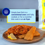 Gorton's, Crispy Battered Fish Portions, 24.5 oz (Frozen)