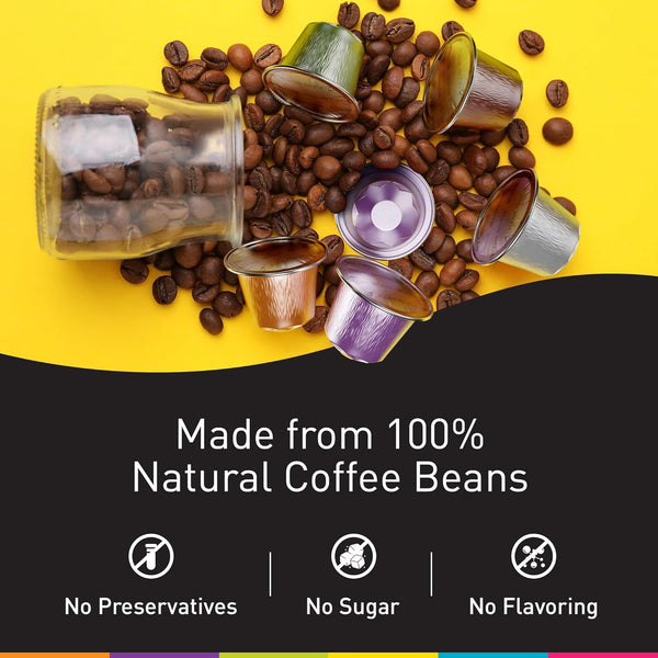 Bestpresso Coffee Pods for Nespresso Original Machine Variety Pack