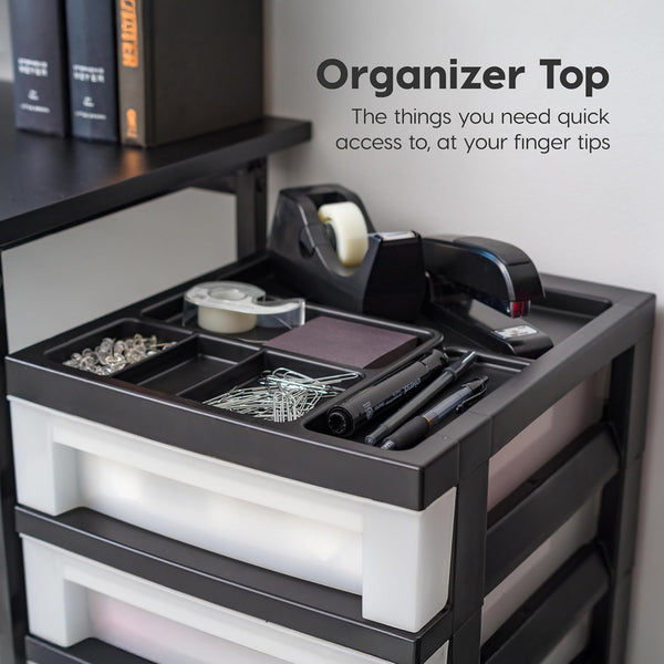 Storage Cart for Classroom Supplies and Art Materials