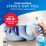 Lysol Disinfectant Spray, Household Cleaning Supplies, Disinfecting Multi-Purpose Room Spray, Antibacterial Sanitizer, Deodorizer, Kills Hantavirus, Crisp Linen, 19 Fl Oz (Pack of 2)