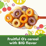 Cascadian Farm Organic Fruitful O's Cereal, Gluten Free, 10.2 oz, Whole Grain, Non-GMO, USDA Organic
