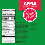 Soft Baked Apple Filled Bars, Apple Flavor Snacks, 5 Count, 6.55 oz