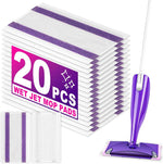 Disposable Wet Pad Refills: Versatile Cleaning for Wet Jet Mops, Multi-Surface Suitable