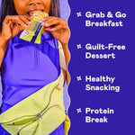 Gluten-free protein bars, 8-count, marshmallow flavor, high protein, low carb, keto friendly