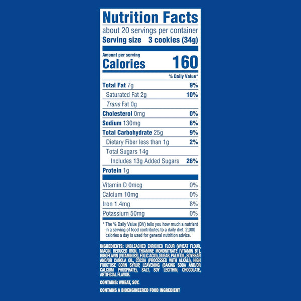 OREO Chocolate Sandwich Cookies Party Size 24.16 oz
