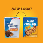 Pure Protein Bars Variety Pack, High Protein, Low Sugar, Gluten Free, 18 Count
