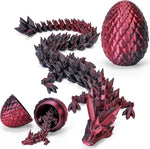 tboline 12 inch 3d printed dragon egg large easter basket stuffer for kids