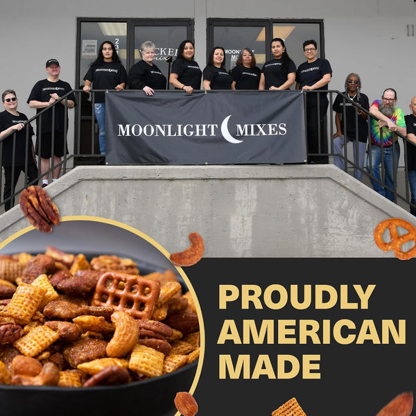 Wicked Mix Snack Mix with Mixed Nuts - Resealable Bag with Almonds, Cashews, Pretzels, Pecans