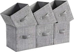 Storage Cubes for Closet Organization with Non-Woven Fabric and Double Handles