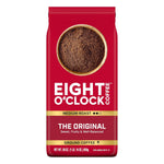 Eight O'Clock Coffee The Original Medium Roast Ground Coffee 30 Oz 100 Arabica Beans Pack of 1 Kosher
