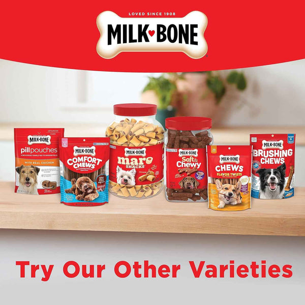 Milk-Bone MaroSnacks Small Dog Treats With Bone Marrow, 40 Ounce Container