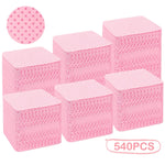 Lint Free Nail Wipes 540PCS Super Absorbent Soft Nail Polish Remover Wipes for Fingernail Eyelash Extension
