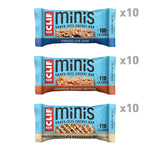 CLIF BAR Minis Variety Pack Made with Organic Oats Non-GMO Plant Based Snack-Size Energy Bars