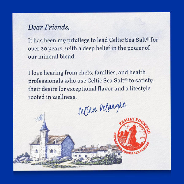 Celtic Sea Salt Fine Ground - Unrefined Mineral Salt, Sustainably Harvested, GMP Certified, Lab Tested