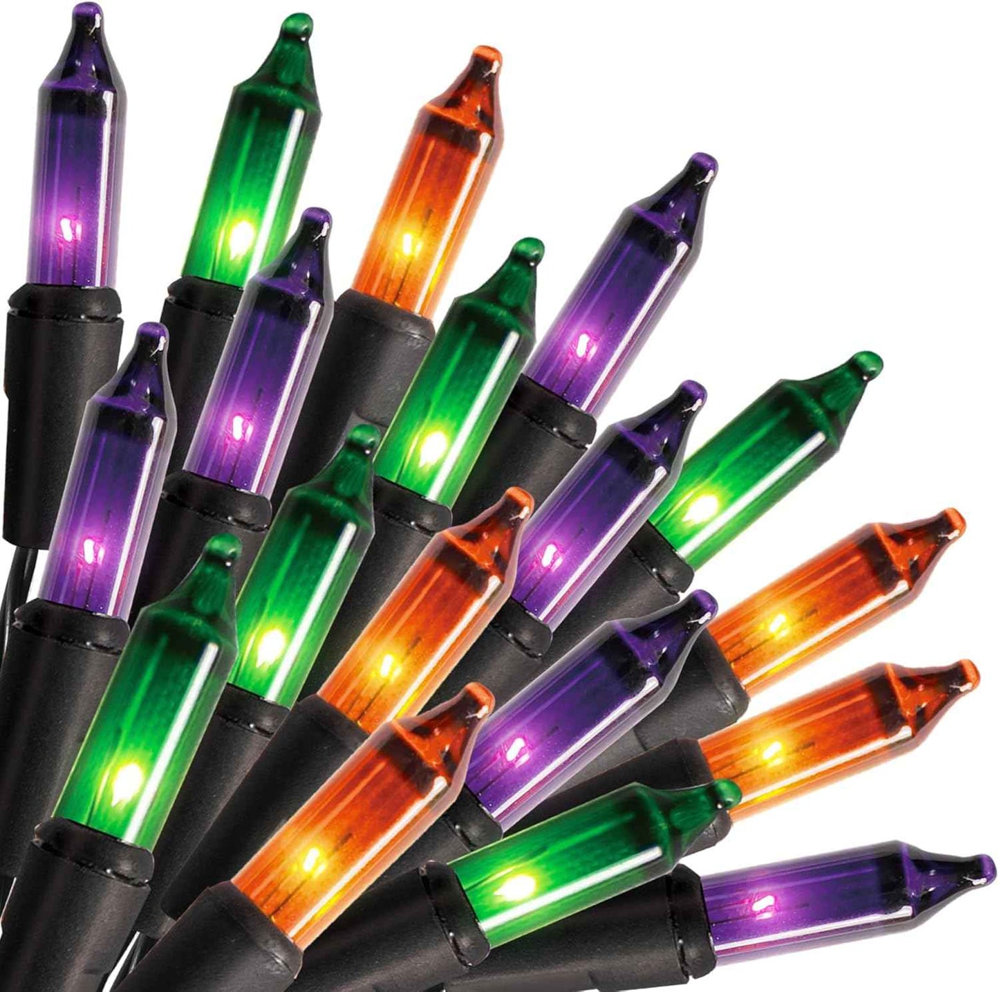 TW SHINE Warm White Christmas Lights Outdoor, 20FT 100 Count Incandescent Christmas Light Indoor, Waterproof Christmas Tree String Lights for Xmas Decorations