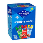 Blue Diamond Almonds Snack Variety Pack, 24 Count, 0.75 oz Individual Gluten Free Packs, Kids, Office, School, On-the-go