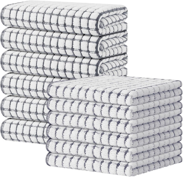 kitinjoy-cotton-8-pack-terry-kitchen-dish-cloths-absorbent-dish-rags-quick-drying