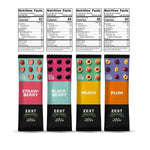 Fruit Snacks by Zest Delites, Apple-Based Strips, 36 Pieces, 0.88 oz Each