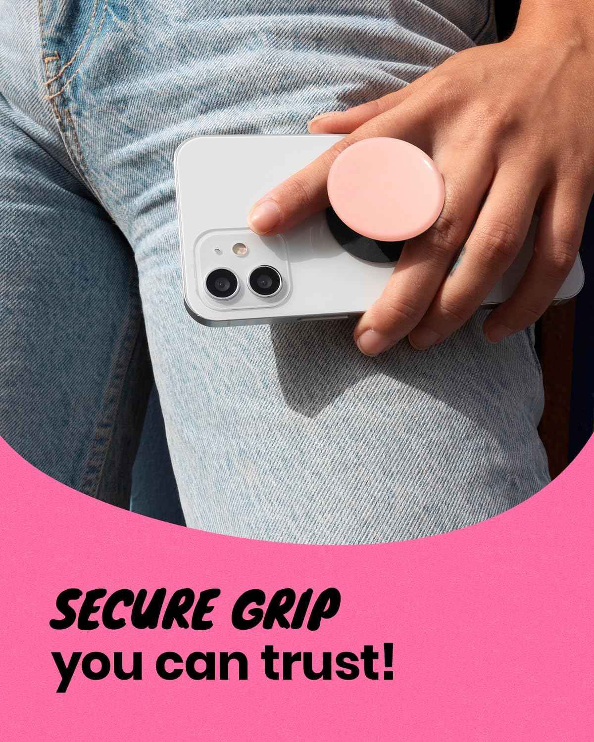 Elegant Ocean Style Expandable Collapsible Mobile Phone Grip Stand Holder for Smartphone Tablet Cell Phone Accessory (Sky Blue)