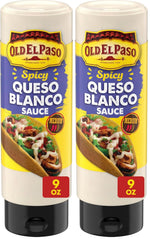 Old El Paso Creamy Queso Taco Sauce - Easy-Squeeze 9oz Bottle
