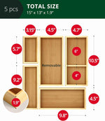 royal-craft-wood-5-piece-bamboo-drawer-organizer-set-for-kitchen-bathroom-office-make-up-jewelry