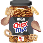 Chex Mix Cheddar Savory Snack Mix, 20 oz tub, resealable