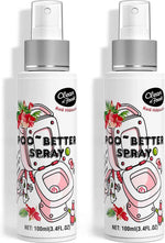 Clean-n-Fresh Toilet Spray, 6.8 Fl.oz Poo Spray | Up to 400+ Uses, 100% Natural Plant Essential Oil Citrus Scent, Bathroom Deodorizer