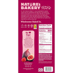 Nature's Bakery Whole Wheat Fig Bars, Raspberry, Real Fruit, Vegan, Non-GMO, Snack bar, 12 twin packs
