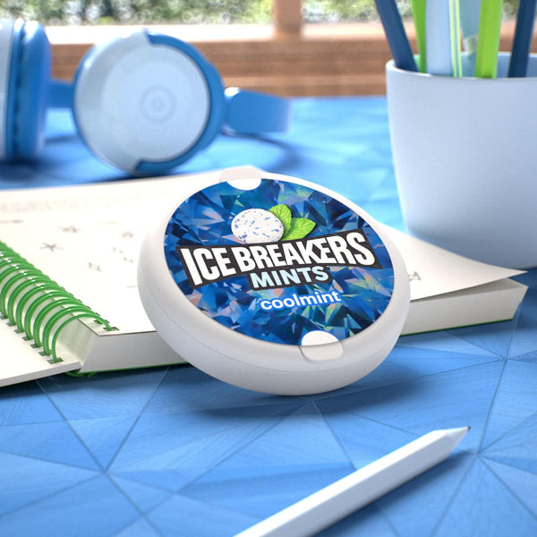 ice breakers coolmint sugar-free mints tins, 8 count, 1.5 oz each