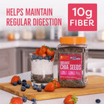 BetterBody Foods Organic Chia Seeds 2 lbs, Omega-3, Non-GMO, Gluten Free, Keto, Vegan