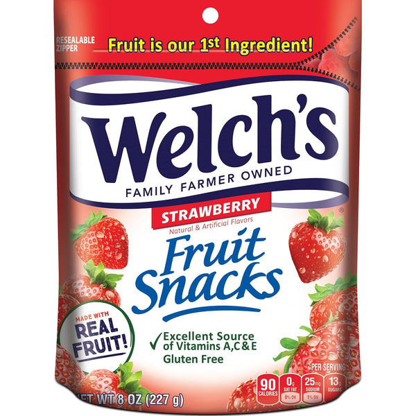 Welch's Fruit Snacks, Mixed Fruit Resealable Snack Pack, Gluten Free, 28oz Snack Pack (Pack of 1)