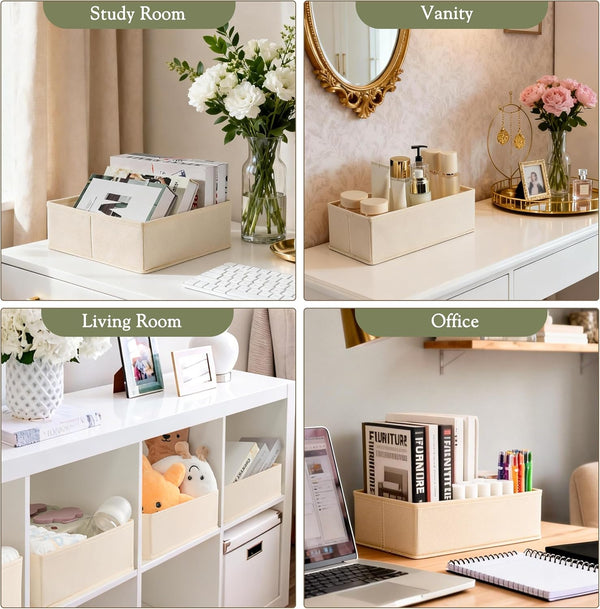 18-piece drawer organizer set for baby clothes and nursery storage