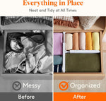 Drawer Dividers for Clothes and Kitchen Utensils, Adjustable and Expandable