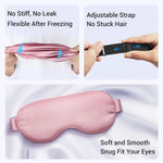 Cooling Eye Mask for Puffy Eyes - Relaxing Gift for Women with Migraine Relief