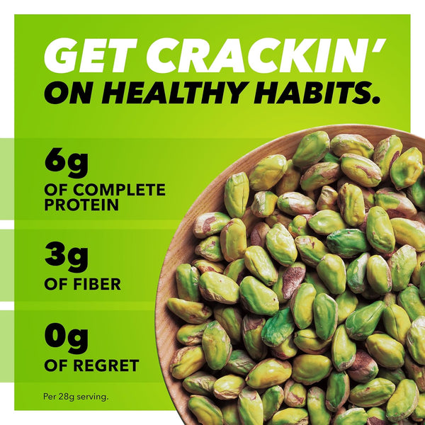 Wonderful Pistachios No Shells, Roasted & Salted Nuts, 0.75 Ounce Bag (Pack of 14)