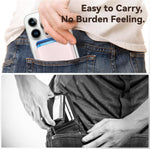 Magnetic wallet for iPhone and other smartphones with RFID blocking technology