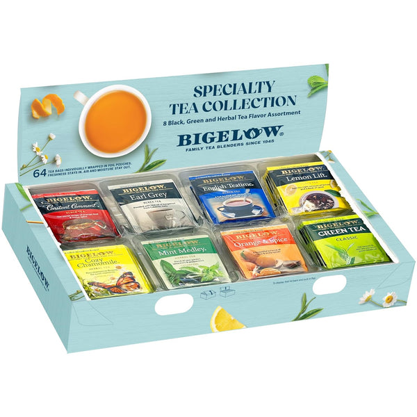 Bigelow Tea Caffeine Free 6 Flavor Herbal Tea Variety Pack