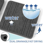 3PCS Diatomite Stone Sink Trays for Instant Drying, Kitchen Sponge and Hand Soap Holder