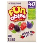Funables Mixed Berry Fruity Snacks, 40 individually wrapped pouches, 32 oz, 40 ct
