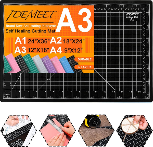 24" x 36" Large Self Sewing Mat for Crafts and Hobby Projects