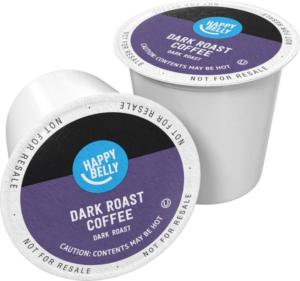 Happy Belly Medium Roast Coffee Pods for Keurig 2.0 Brewers, 100 Count