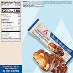 Atkins Caramel Chocolate Nut Roll Snack Bar, 16 Count, 1.55oz Bars