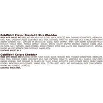 goldfish dynamic duo variety pack cheddar flavor blasted xtra cheddar snack packs 20 count