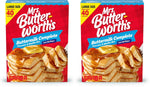 Mrs. Butterworth's Buttermilk Pancake and Waffle Mix, 32 oz, Complete Breakfast Solution, Easy to Make