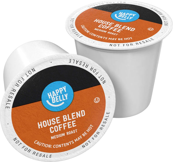 Happy Belly Medium Roast Coffee Pods for Keurig 2.0 Brewers, 100 Count
