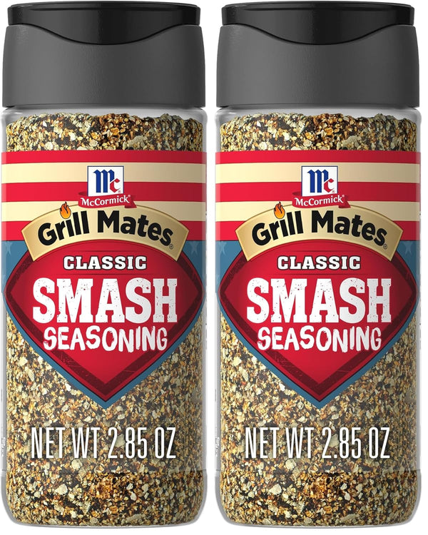McCormick Grill Mates Classic Smash Seasoning 2.85 oz Gluten Free Grilling Seasoning Blend