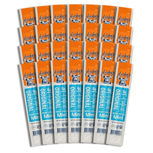 Grass Fed Beef Jerky Sticks Individually Wrapped in Bulk