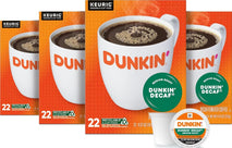 Dunkin' Decaf Medium Roast Coffee, 22 Count, 4 Pack