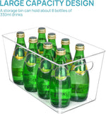 Clear Plastic Storage Bins for Home Organization and Storage