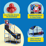 joyin arcade basketball game set with 4 balls and hoop for kids 3 to 12 years old